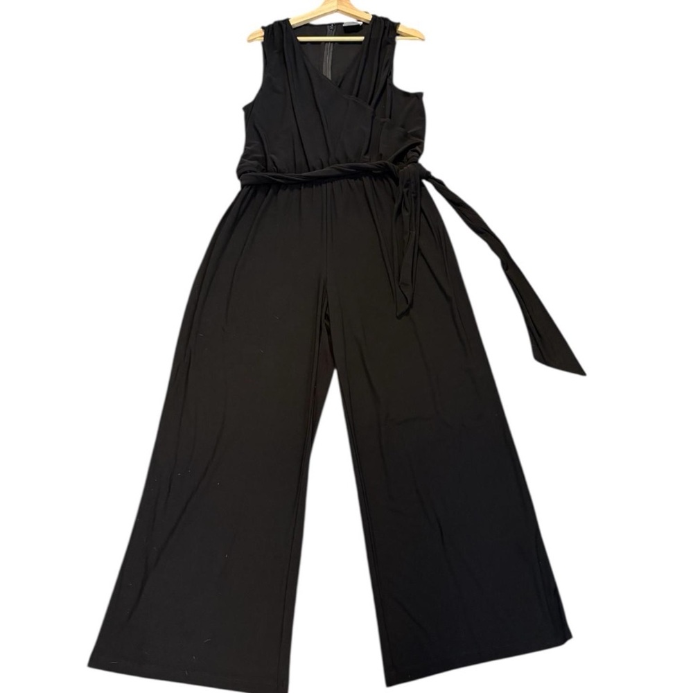 Chico's Stretchy Black Pantsuit Romper